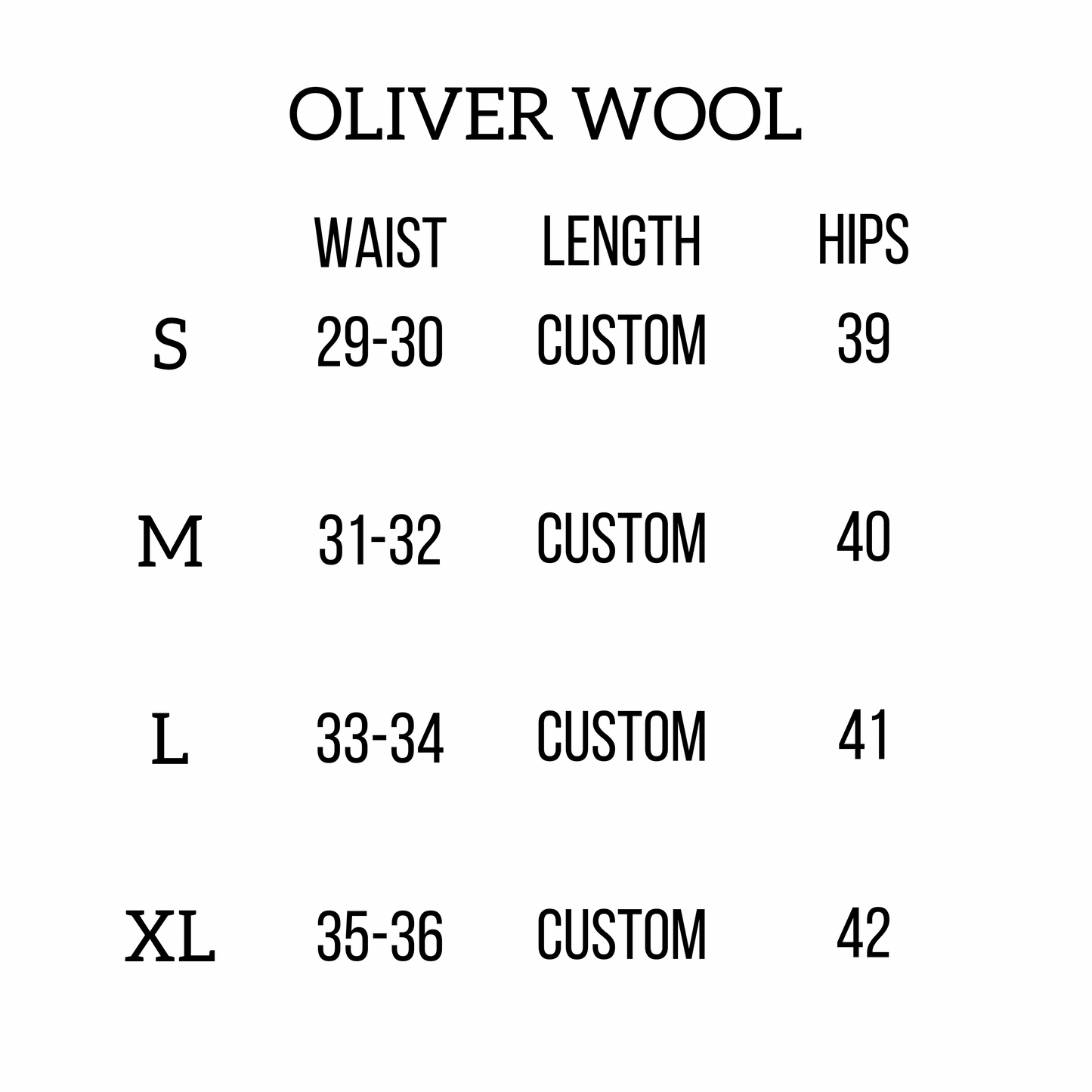 Oliver Wool - Men’s